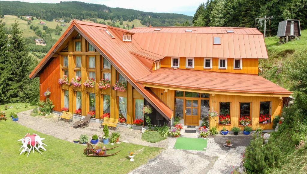 Penzion U Veselych Pec pod Snezkou Exteriör bild
